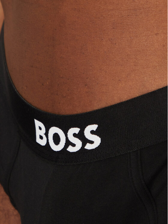 BOSS BOSS Súprava slipov Hipbr 3P Boss One 50546561 Čierna