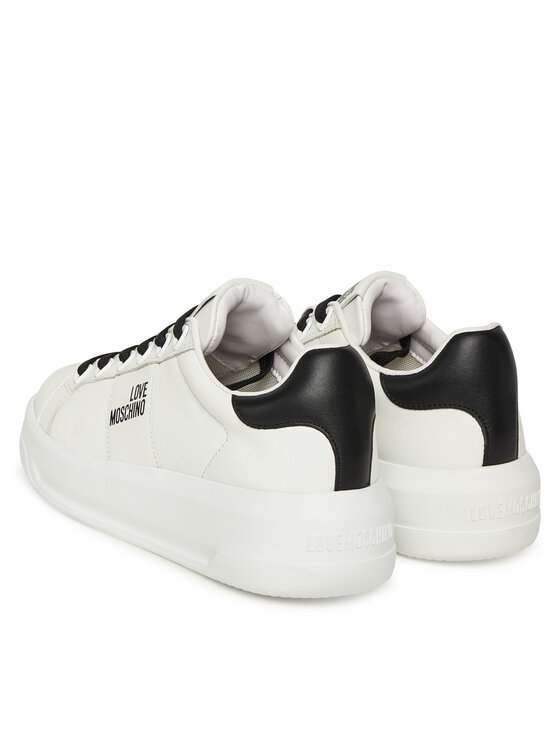 LOVE MOSCHINO LOVE MOSCHINO Sneakersy JA15315G0NIA110A Biela
