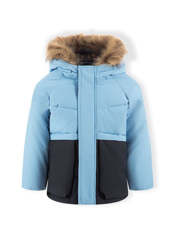 minoti minoti Kurtka zimowa 33COAT202 Niebieski jasny Parka Fit