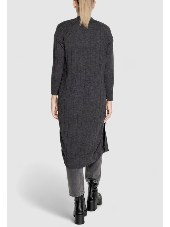 ONLY ONLY Cardigan ONLTESS LS LONG OPEN CARDIGAN KNT Grigio Long Fit
