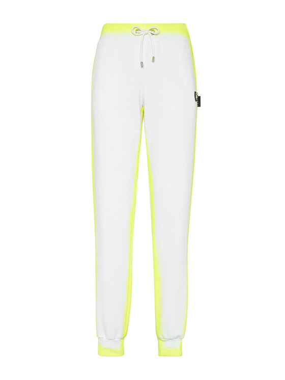 PHILIPP PLEIN PHILIPP PLEIN Spodnie dresowe 9977 Biały Jogger Fit
