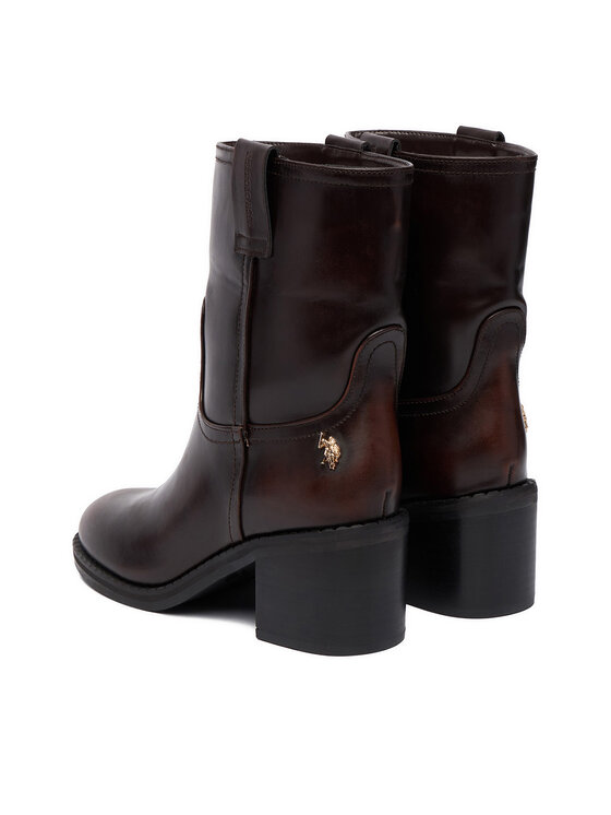 U.S. Polo Assn. U.S. Polo Assn. Botki EO-KATIA001W/EY1 Brązowy