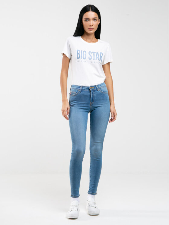 BIG STAR BIG STAR Jeansy ADELA_367_190 Niebieski Skinny Fit