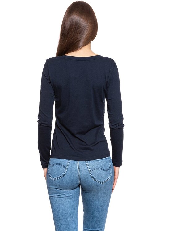 Mustang Mustang Blusa ANNE C PRINT SKY Blu Slim Fit