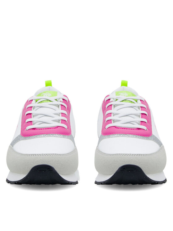 U.S. Polo Assn. U.S. Polo Assn. Sneakersy NOBIK013 Białe złoto