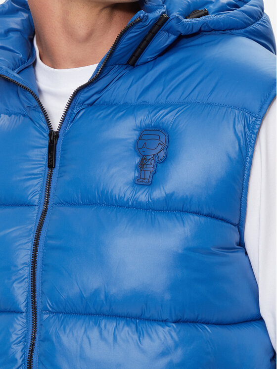 KARL LAGERFELD KARL LAGERFELD Vesta Vest 505091 543590 Modrá Regular Fit