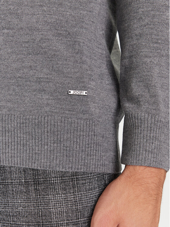 JOOP! JOOP! Sweter 17 Jk-01Denny 30032601 Szary Modern Fit