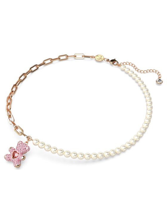 Swarovski Swarovski Naszyjnik Teddy 5669166 Różowy
