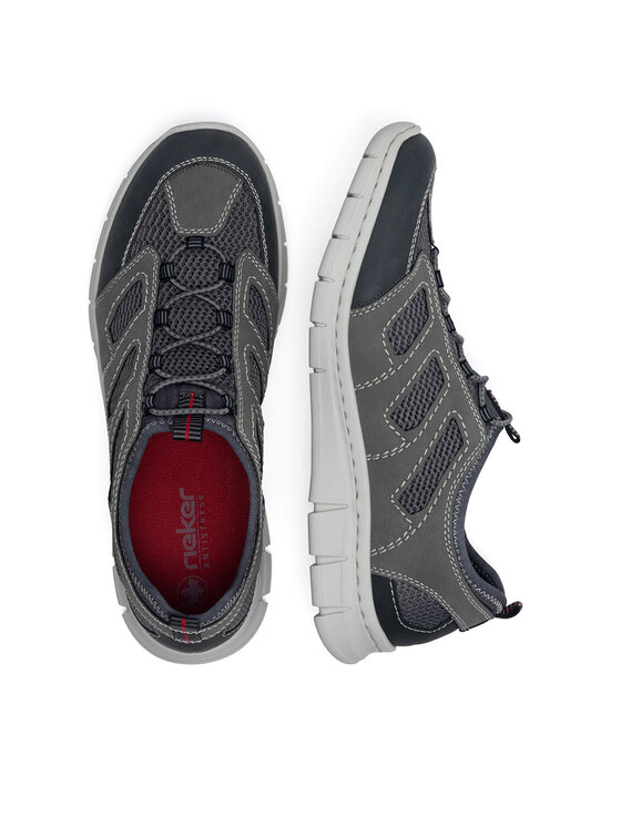Rieker Rieker Halbschuhe B7762-45 Grau