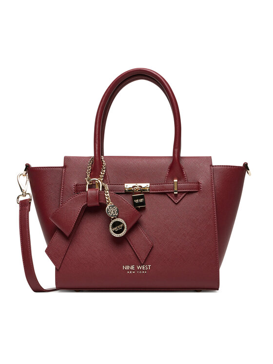 Nine West Nine West Kabelka CEO-Chelsea-Charm-II-LX10185 Bordó