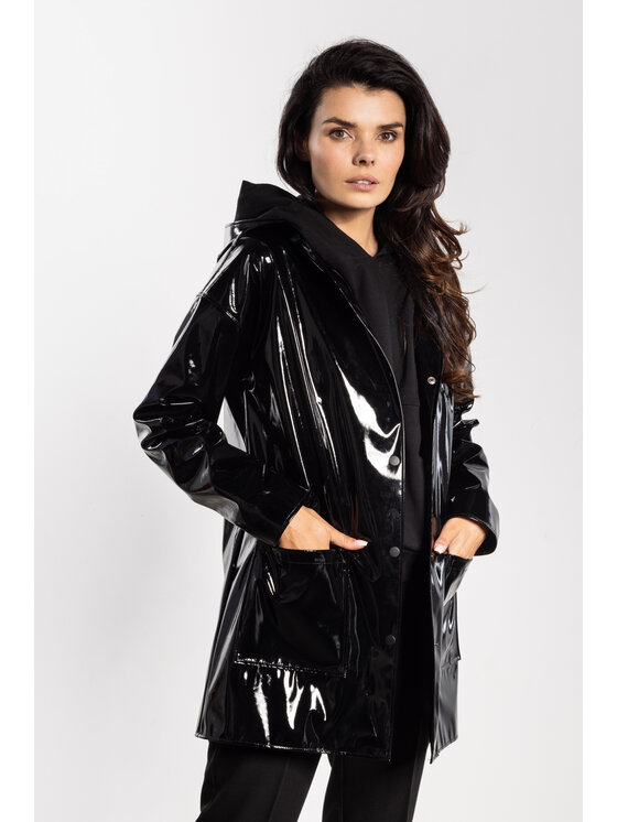 Awama Awama Giacca da donna A754 Nero Basic Fit