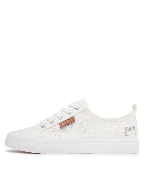 Big Star Shoes Big Star Shoes Tenniskingad W274925 Valge