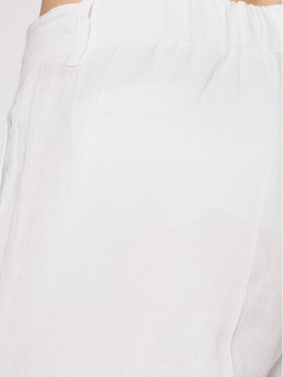 Marc O'Polo Marc O'Polo Штани з тканини 104 0645 10101 Білий Regular Fit