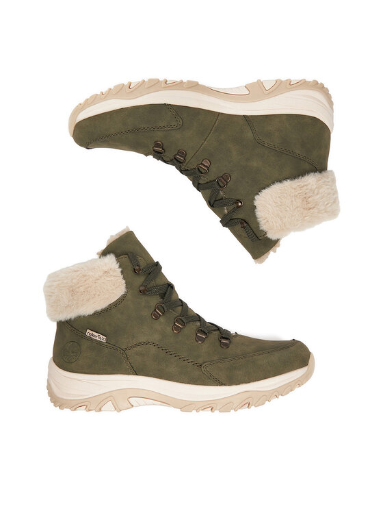 Rieker Rieker Schnürschuhe CEO-M9610-54 Khakifarben