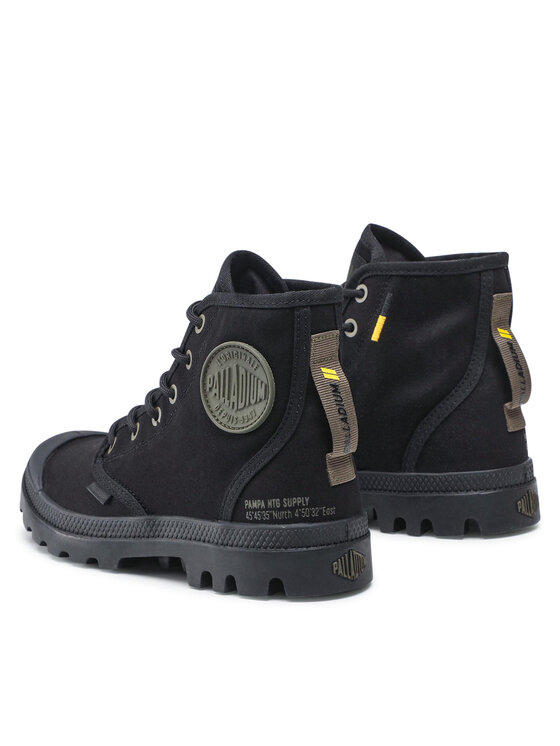 Palladium Palladium Pohodni čevlji Pampa Hi Htg Supply 77356-001-M Črna
