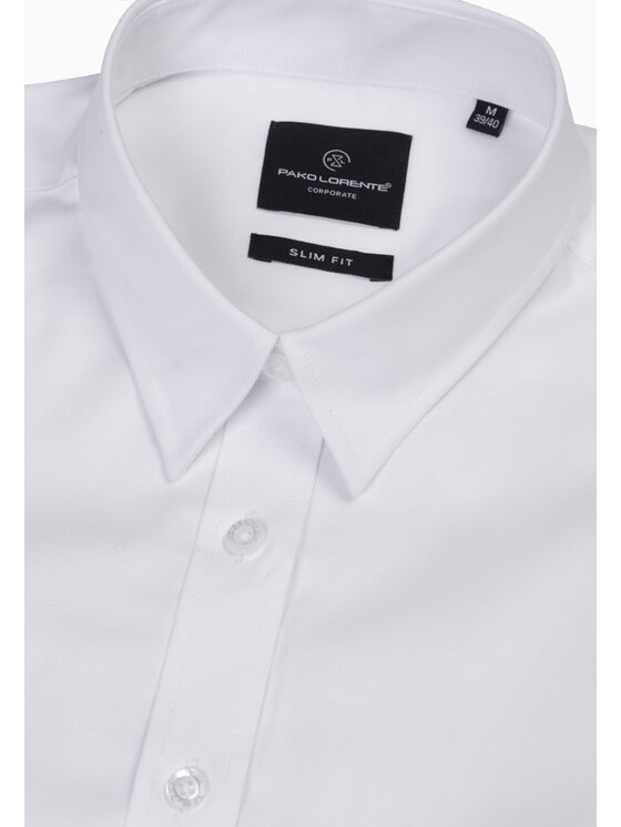 Pako Lorente Pako Lorente Koszula B00B0-1X-K01 Biały Slim Fit