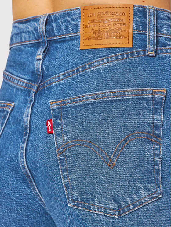 Levi's® Levi's® Blugi Ribcage Ankle 72693-0117 Albastru Straight Fit