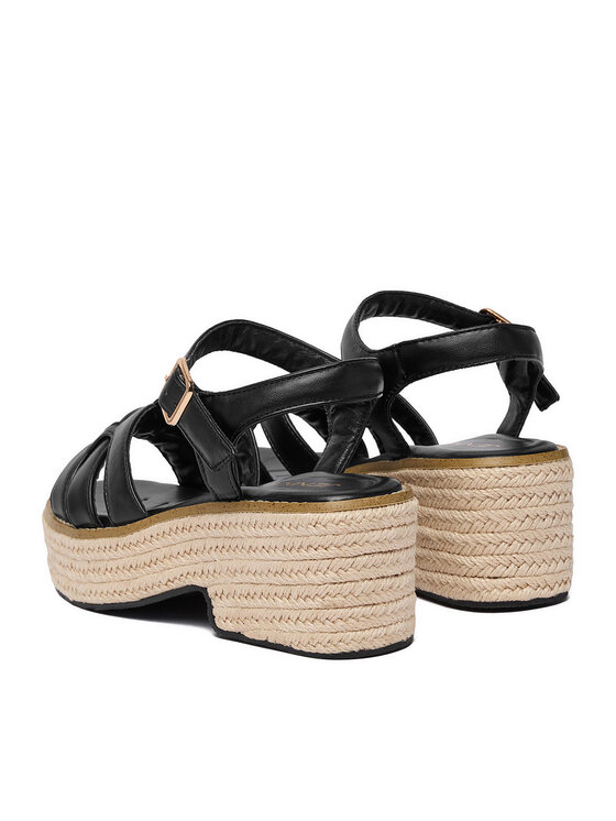 JENNY JENNY Espadrile CEO-HJY020445A-1 Crna