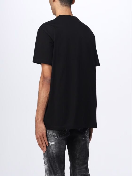Dsquared2 Dsquared2 T-Shirt S74GD1161 S23009 Černá Regular Fit