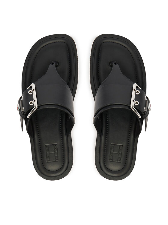 Tommy Jeans Tommy Jeans Flip flop Tjw Buckle Sandal EN0EN02948 Negru