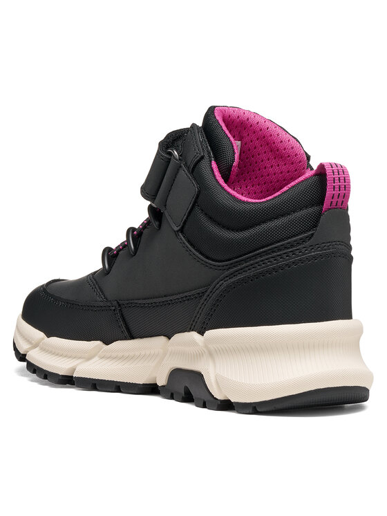 Geox Geox Ghete J Flexyper Plus Girl B Abx J66NGD 0MEFU C0922 M Negru