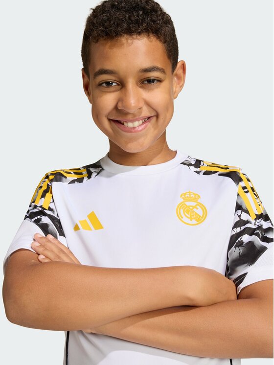 adidas adidas Koszulka techniczna Real Madrid Avengers 25/26 Tiro25 Competition Training Jersey Biały Regular Fit