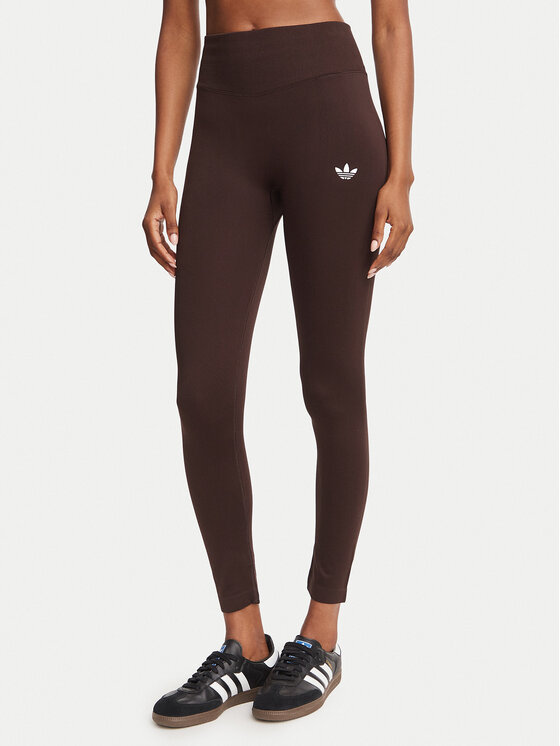 adidas Клин Essentials Seamless Leggings IA4522 Кафяв Slim Fit