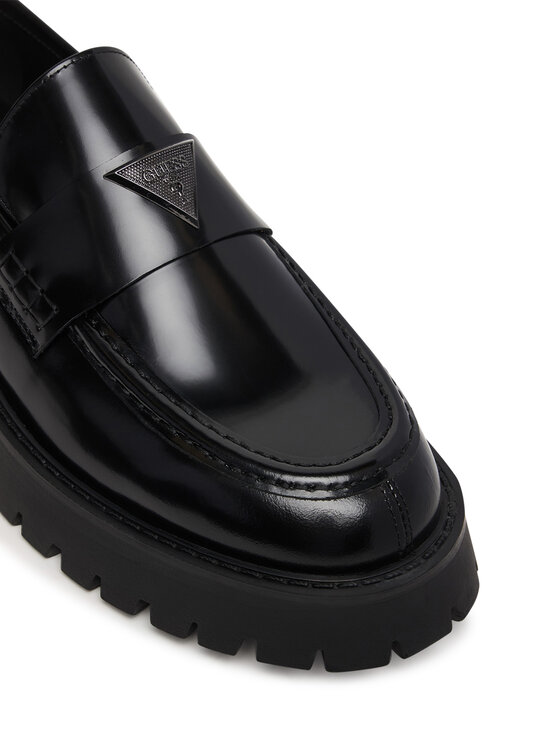 Guess Guess Loafersy FMPGOR LEA14 Czarny