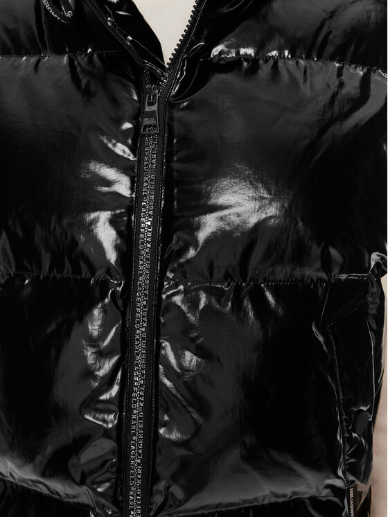 KARL LAGERFELD KARL LAGERFELD Veste 245W1500 Melns Regular Fit