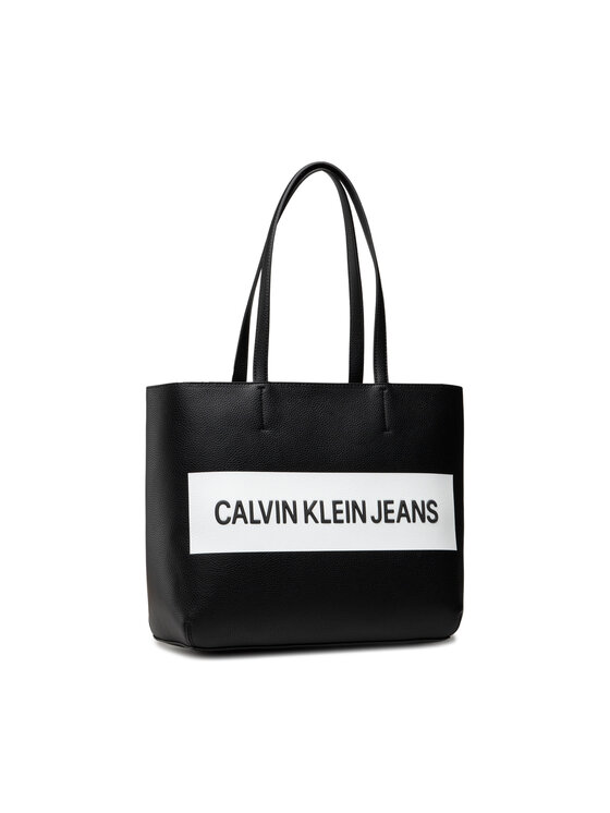 calvin klein saffiano leather wristlet