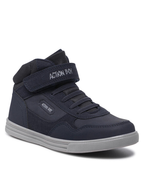 Action Boy Auliniai batai CP07-01527-01 Tamsiai mėlyna