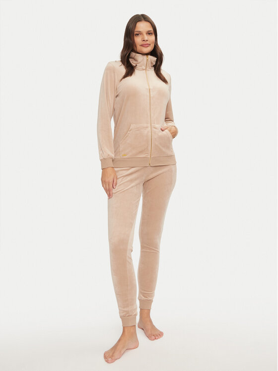 Selmark Pigiama P9074 Beige Regular Fit, taglia : XL