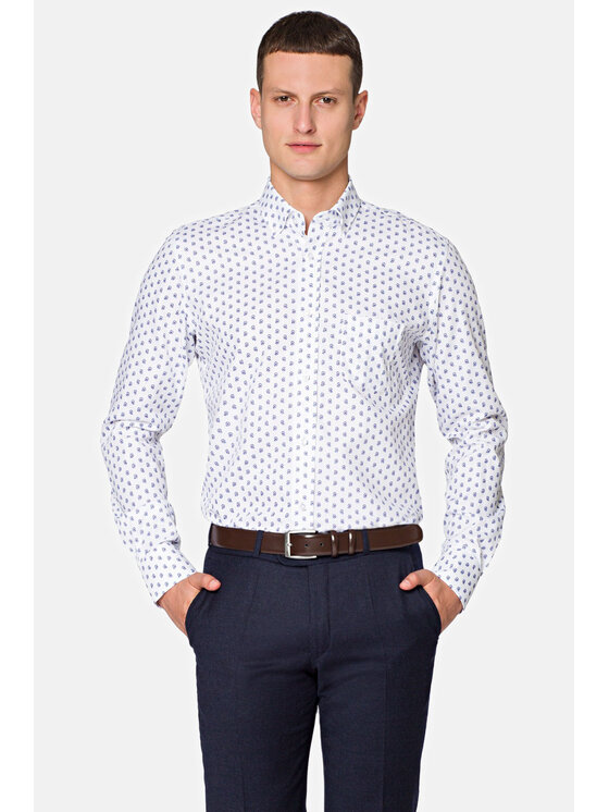 Lancerto Lancerto Koszula Emilia Kolorowy Regular Fit