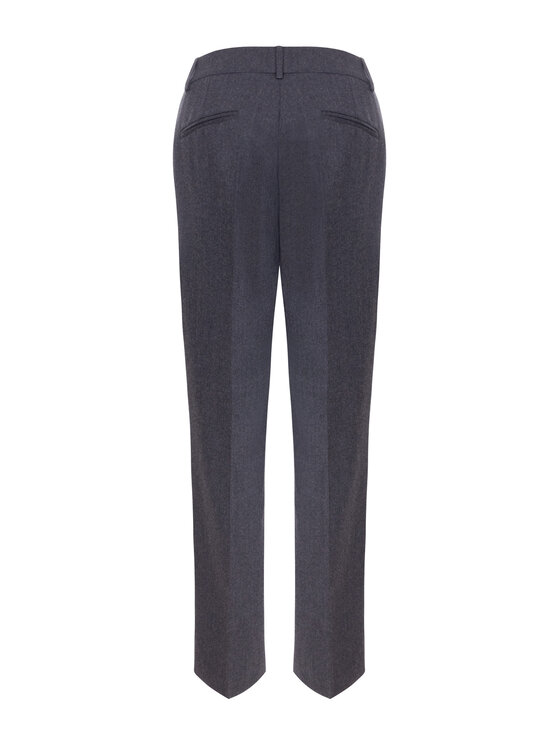 KMX KMX Spodnie materiałowe 809930020 Szary Straight Fit