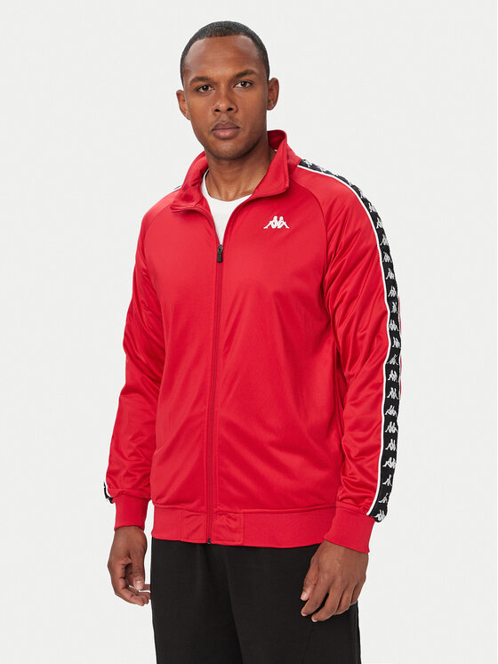 Kappa Hanorac 301EFU0 Roșu Regular Fit