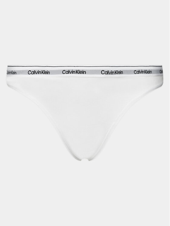 Calvin Klein Underwear Calvin Klein Underwear Chilot tanga 000QD5043E Alb