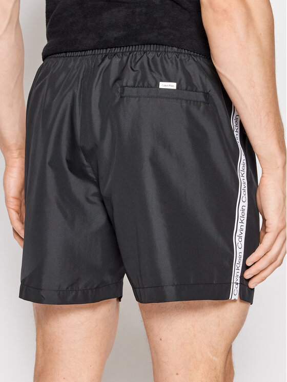 Calvin Klein Swimwear Calvin Klein Swimwear Pantaloncini da bagno Medium Drawstringnos KM0KM00741 Nero Regular Fit