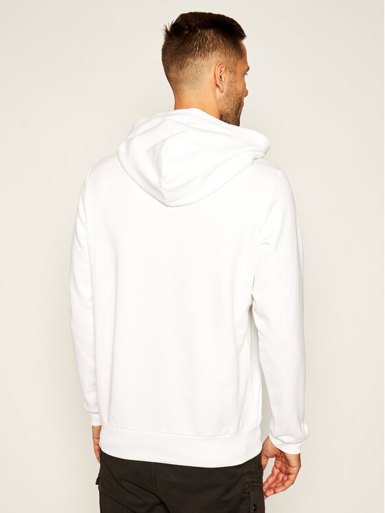 Diesel Diesel Džemperis S-Girk-Hood-Cuty A00339 0IAJH Balta Regular Fit