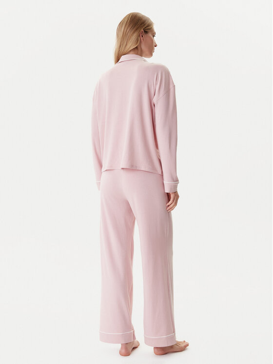 Tommy Hilfiger Tommy Hilfiger Pigiama UW0UW06142 Rosa Relaxed Fit