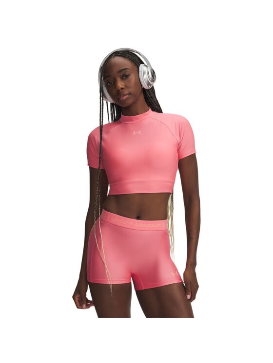 Under Armour Under Armour Koszulka techniczna 6010006 Różowy Slim Fit