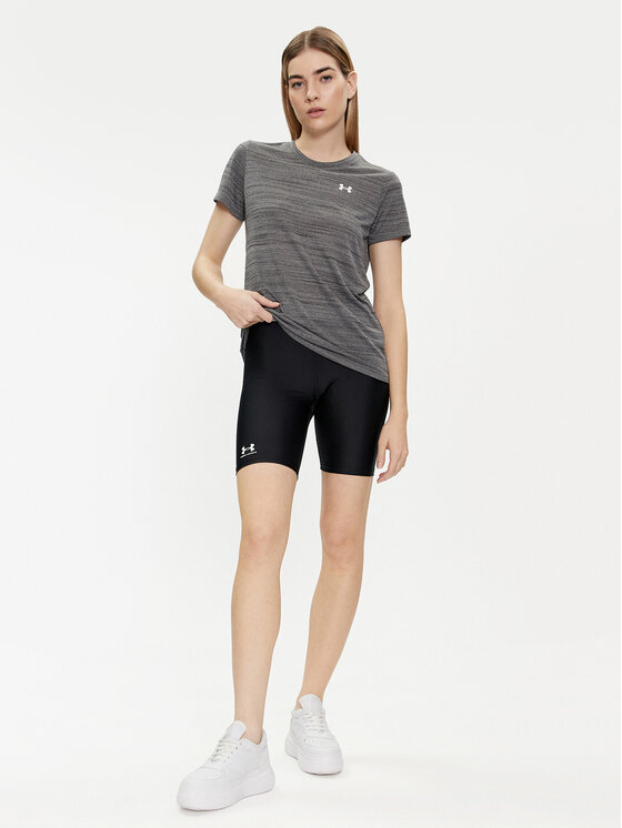 Under Armour Under Armour Športna majica Tech Tiger Ssc 1384222-001 Črna Loose Fit