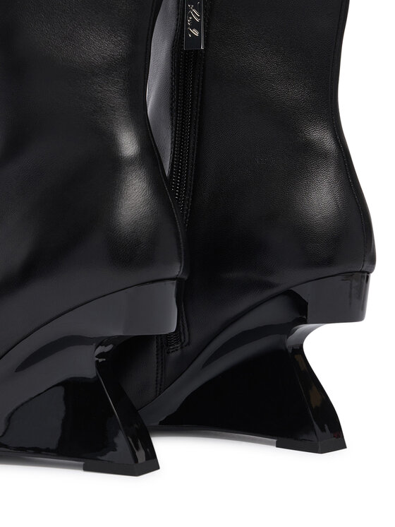 KARL LAGERFELD KARL LAGERFELD Μποτάκια Waverly KL34645 Μαύρο