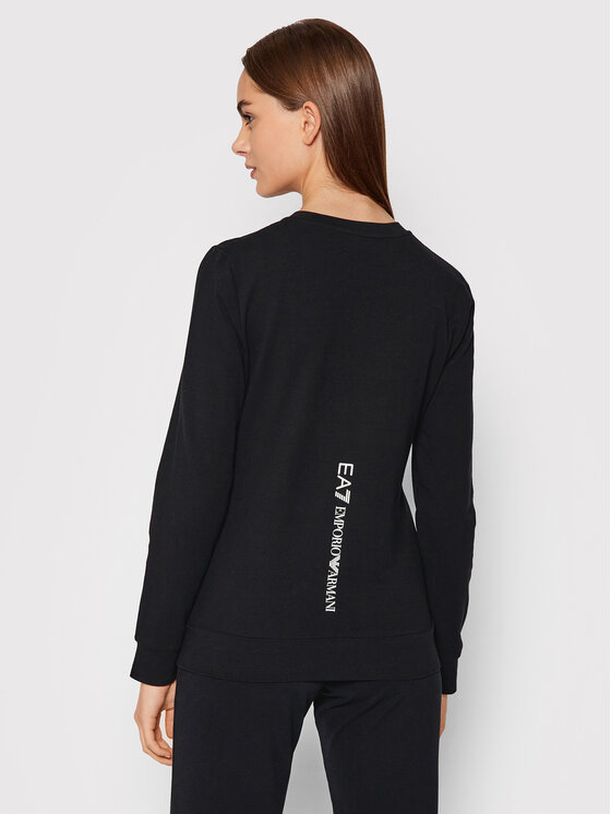 EA7 Emporio Armani EA7 Emporio Armani Суитшърт 8NTM35 TJCQZ 1200 Черен Regular Fit