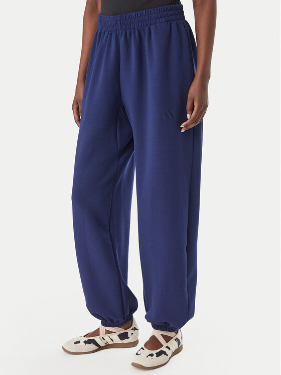 adidas adidas Pantaloni da tuta Soft Lux KS7879 Blu Loose Fit
