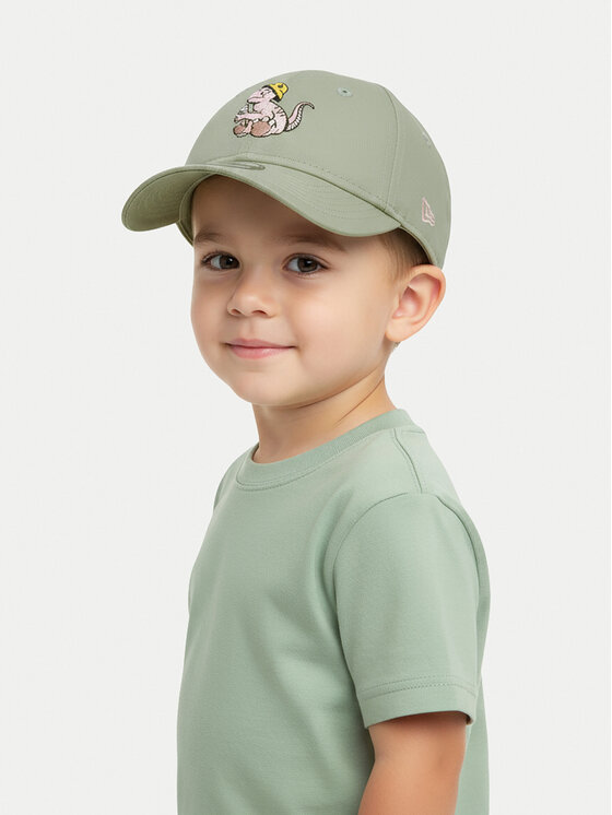 New Era New Era Бейсболка Jr Dinosaur 9FORTY 60595411 Хакі