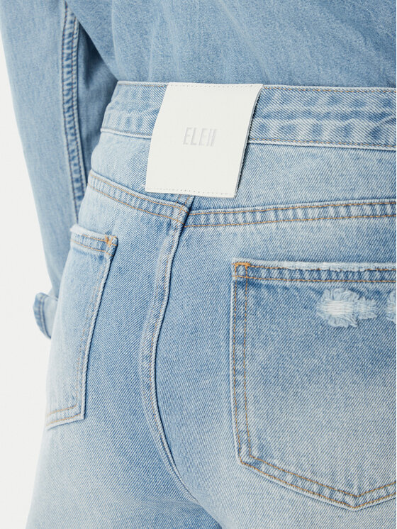 Eleh Eleh Pantaloncini di jeans EL122 Blu Regular Fit