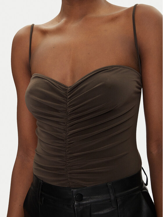NORMA KAMALI NORMA KAMALI Body KK424XPLH21823 Barna Regular Fit