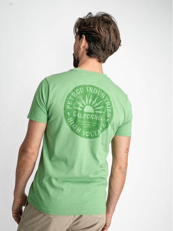 T-shirt M-1030-TSR668 Verde Regular Fit