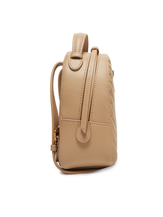 PINKO PINKO Σακίδιο Love Click Mini Backpack PE 25 PLTT 103614 A1J2 Μπεζ