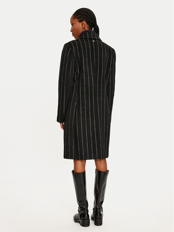 Please Please Kevad-sügis mantel K0GECU3000 Must Regular Fit